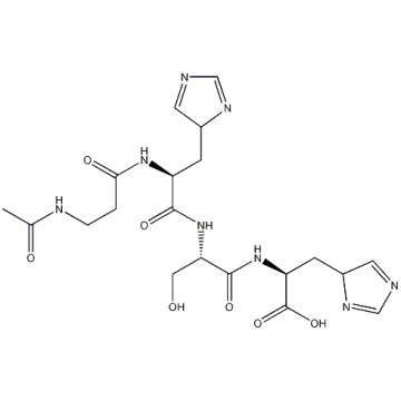 Schönheitskosmetisches Peptid N-Acetyl-beta-alanyl-L-histidyl-L-seryl-L-histidin 820959-17-9